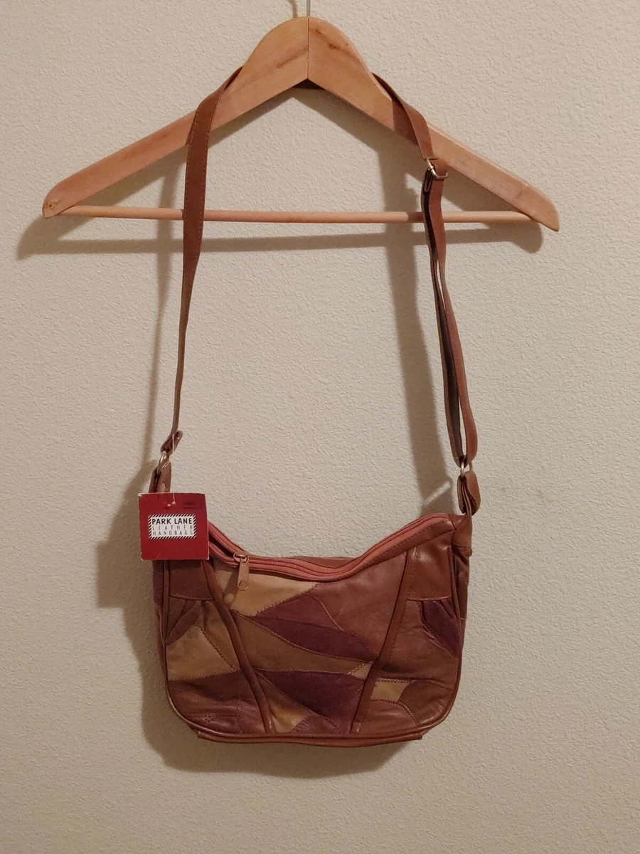 Vintage Park Lane Leather Handbags 80 s patchwork faux leather