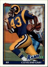 1991 TOPPS FOOTBALL ASSORTED SINGLES U-PICK #259-532