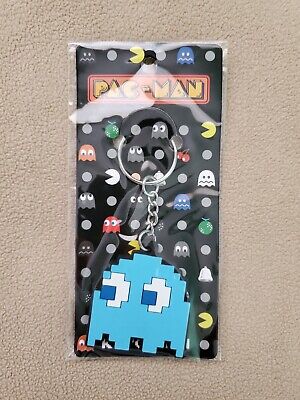 Set of 5 Pac-Man Rubber Ghost Keychains: Inky, Blinky, Pinky Set of 5 Pac-Man Rubber Ghost Keychains: Inky, Blinky, Pinky