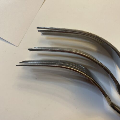Cambridge CONTINENTAL Stainless 18/10 Glossy Dinner Forks (3) And 1 Salad Fork - Picture 15 of 16