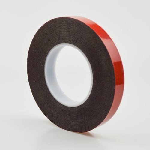 Montageband Spiegelband Schwarz 1Mm Dick Doppelseitiges Pe Schaumstoff Klebeband-image