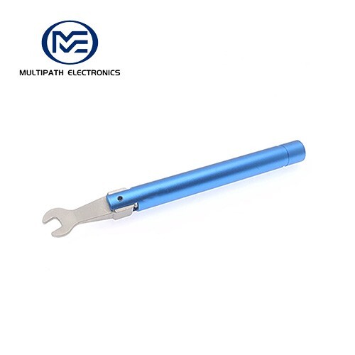 Brass SSMA bending torque wrench with a torque of 0.56N·m and an opening of 6.4m - Picture 1 of 2