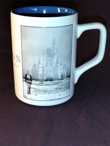 Disney Parks Vision Coffee Mug Walt Disney Disney Castle Embossed WDW - Picture 6 of 7
