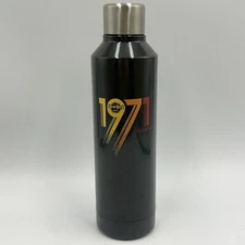 Hard Rock Cafe Orlando 1971 Metal Charcoal Water Bottle - BRAND NEW