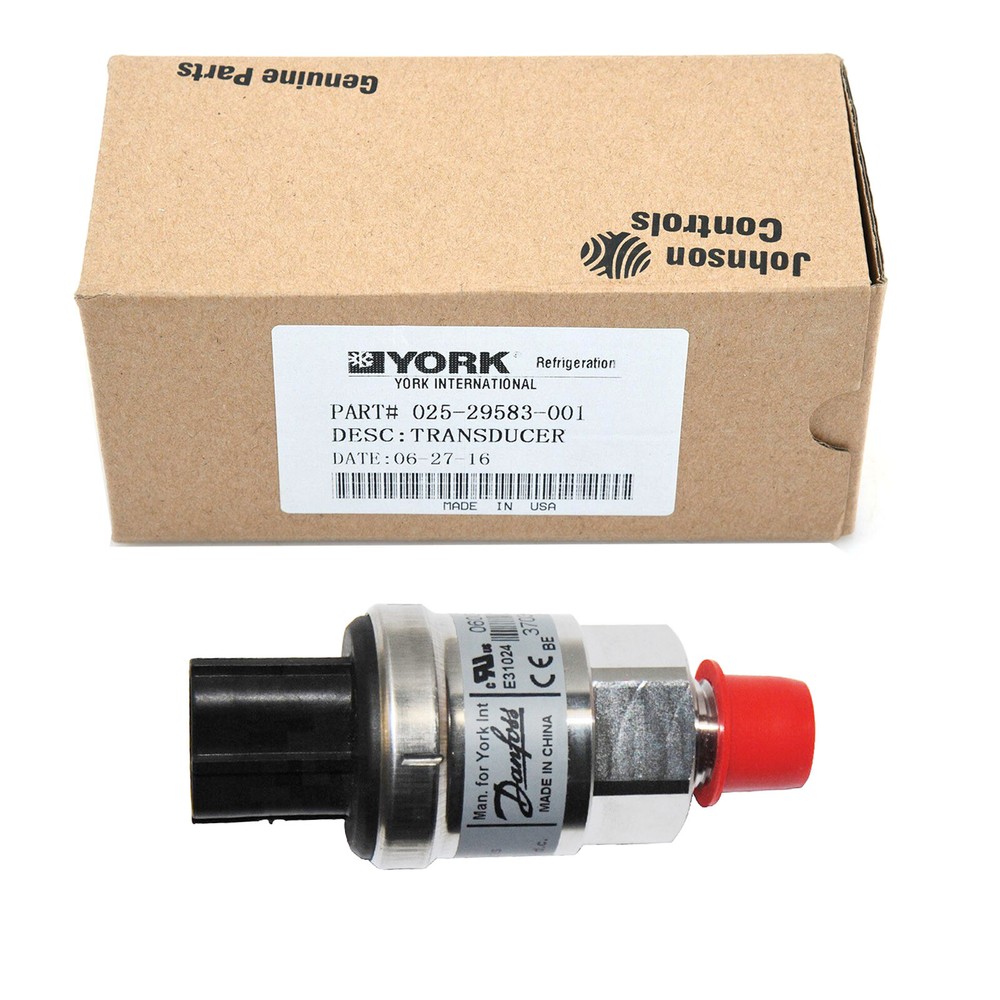 New In Box YORK 025-29583-001 Pressure Transducer | eBay New In Box YORK 025-29583-001 Pressure Transducer | eBay