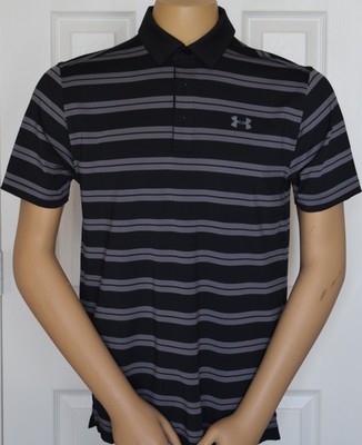 black under armour golf shirt