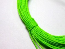 50 Meter Soft Green Waxed Polyester Twisted Cord 1mm Macrame String Linen Thread