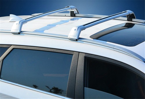 Cross Bar For Benz GLA X156 2014-20 Lockable Aluminum Roof Rack Luggage Carrier - Picture 19 of 20