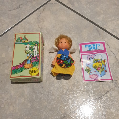 GRETEL Fiba POCKET DOLL con scatola anni 70 - Bild 2 von 2
