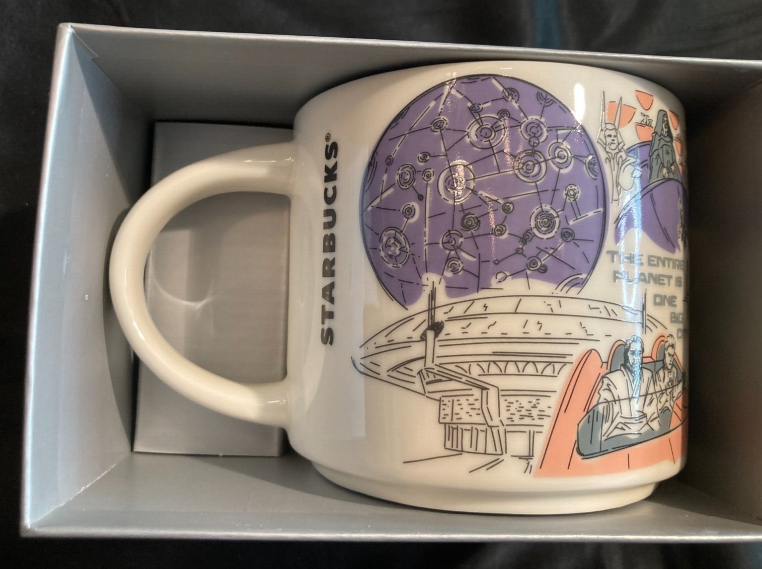 DISNEY - CORUSCANT STAR WARS - Starbucks Been There MUG / CUP - NEW IN BOX - Picture 2 of 7