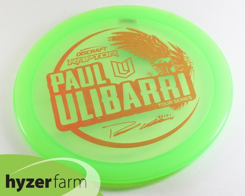 Discraft METALLIC Z RAPTOR ULIBARRI TOUR '21 *elige peso/color* Disco Hyzer Farm - Imagen 5 de 10