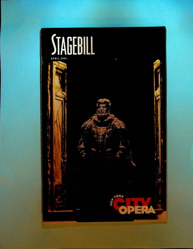 New York City Opera Stagebill April 19 2001 The Ballad of Baby Doe