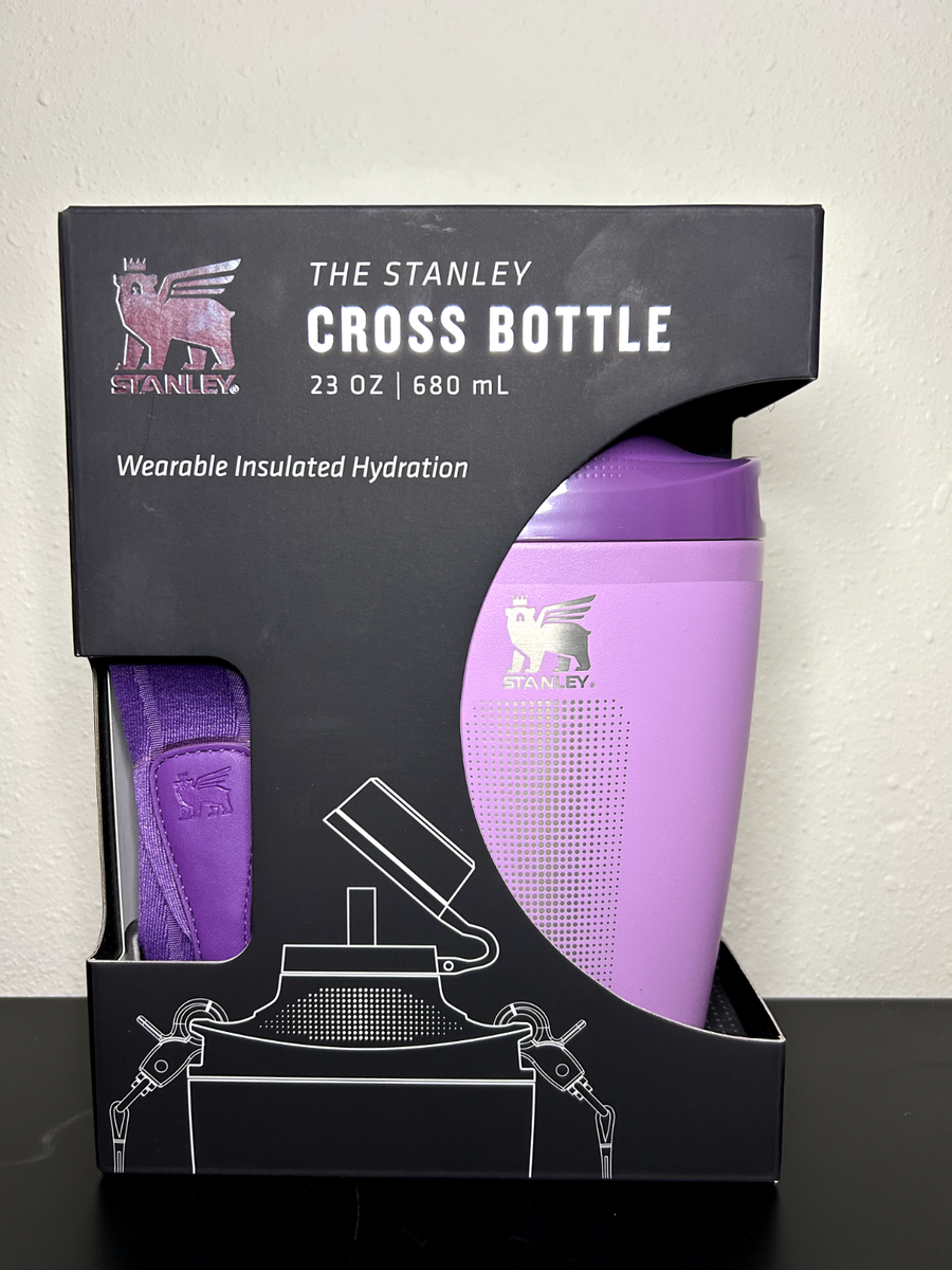Stanley Cross Bottle 23 oz Travel Bottle w/ Strap Lilac New Sealed