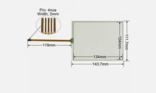 New Touch Screen for FANUC A05B-2256-C103#EAW Teach Pendant Panel #am