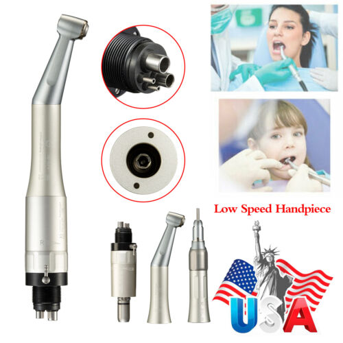 Fit NSK Dental Low Speed Handpiece Kits Contra Angle Straight Air Motor 2H/4Hole - Picture 13 of 24
