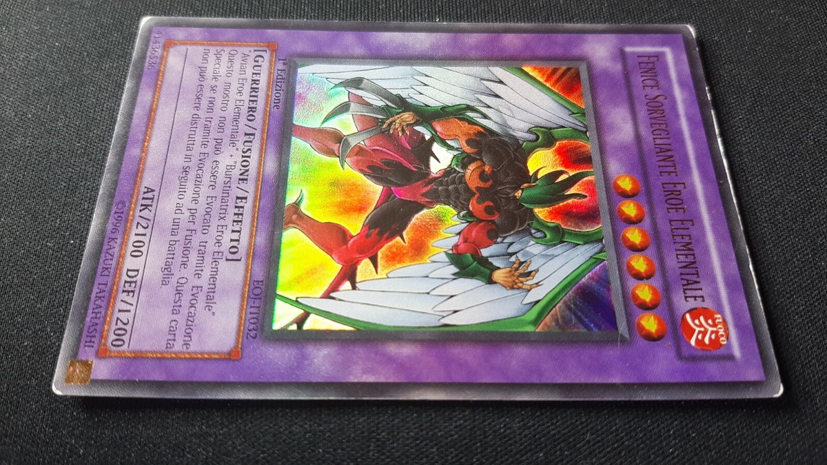 FENICE SORVEGLIANTE EROE ELEMENTALE (VG) 1^ Edizione Ultra EOJ 