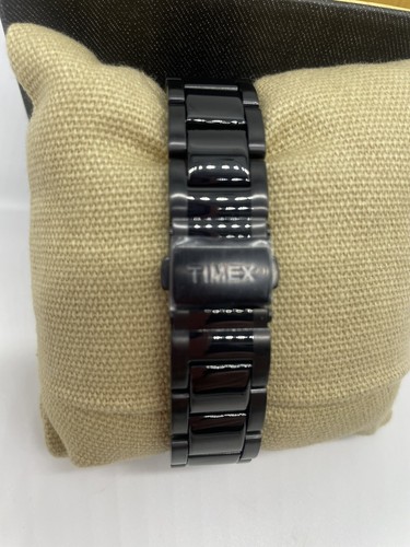Timex Waterbury schwarz 41 mm Edelstahl Armband schwarz Uhr TW2R25200 - Bild 4 von 11