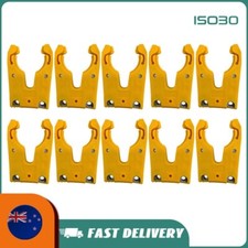 10PCS ISO30 Kit Yellow Tool Holder Clamp ATC CNC Engraving Woodworking Tools