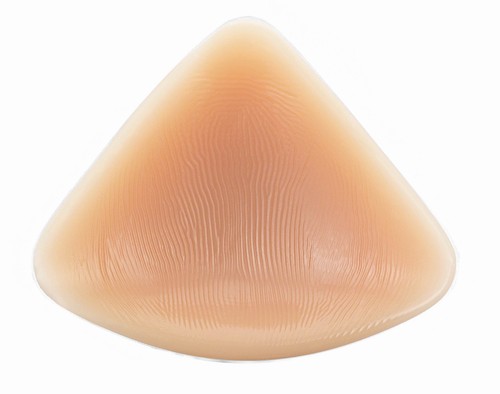 Amolux "Ruby" Triangle Symmetrical Pair of Silicone Breast Forms - Picture 2 of 3