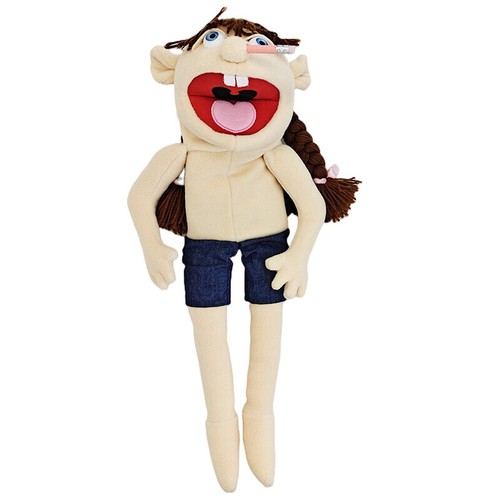 New Jeff Hand Puppet Series Phoebe Plush Doll Storytelling Birthday Gift - Picture 4 of 5