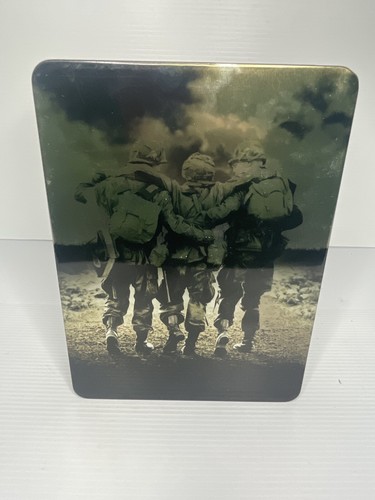 Band of Brothers DVD R1 Set Tin Steelcase Box with Sleeve 6 disc HBO mini Series - Picture 6 of 17