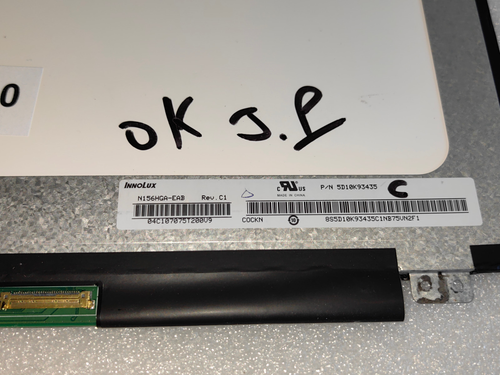 Dalle ecran LED SLIM 15.6" Innolux N156GHA-EAB rev:C1 30 PINS Grade C 1920X1080 - Afbeelding 3 van 4