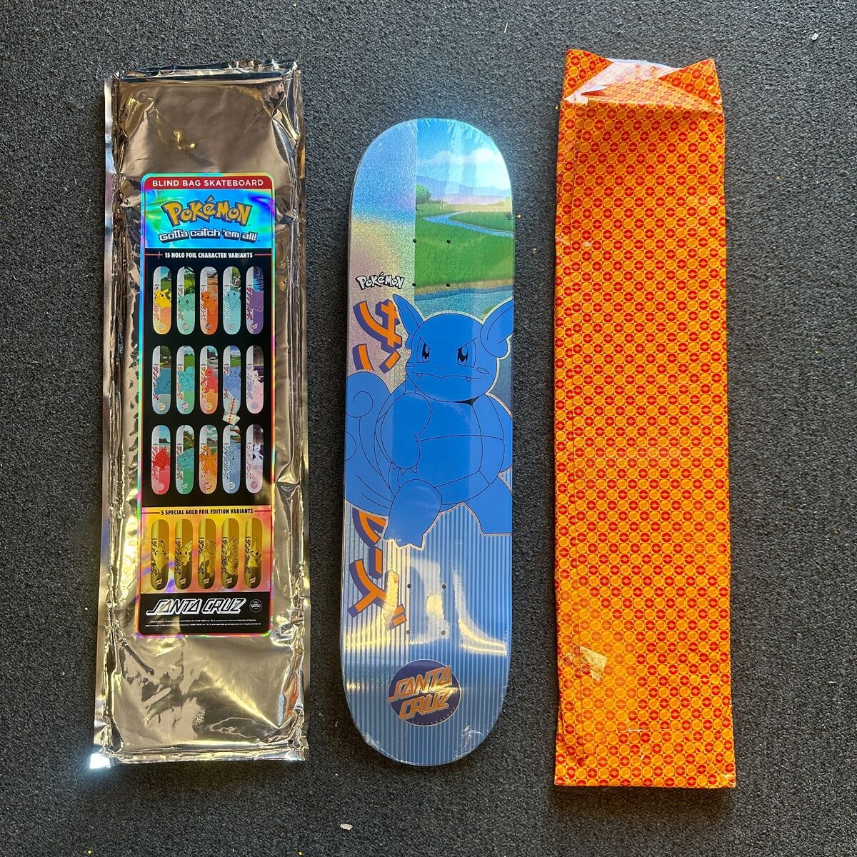 Santa Cruz X Pokemon Blind Bag Collectable Skateboard Deck Santa Cruz X Pokemon Blind Bag Collectable Skateboard Deck