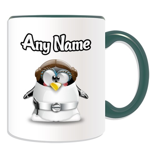 Personalised Gift Princess Leia Organa Penguin Mug Money Box Cup Hero Star Wars - Picture 12 of 20