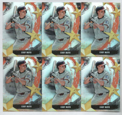 6 Coby Mayo 2025 TOPPS SERIES 1 STARS OF MLB RC INSERT LOT SMLB 23 S L400