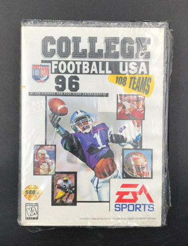 College Football USA 96 (Sega Genesis) w/ Box - Picture 1 of 4