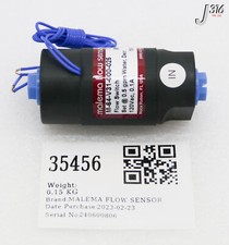 35456 MALEMA FLOW SENSOR FLOW SWITCH (NEW) M-64-V31-000-025
