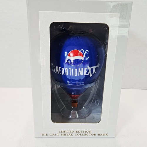 Pepsi Generationext Hot Air Balloon Bank Spec Cast Die Cast Limited Edition 1997 - Picture 1 of 13
