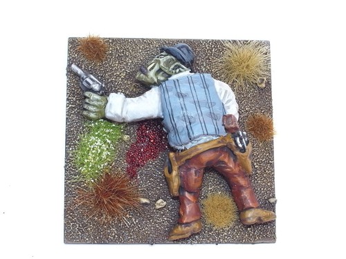 FANTASY WILD WEST COWBOY ORC CASUALTY B - Picture 1 of 2
