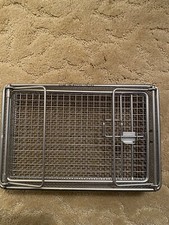 Dental Sterilization Cassette Tray With Lock Vintage Collectibles