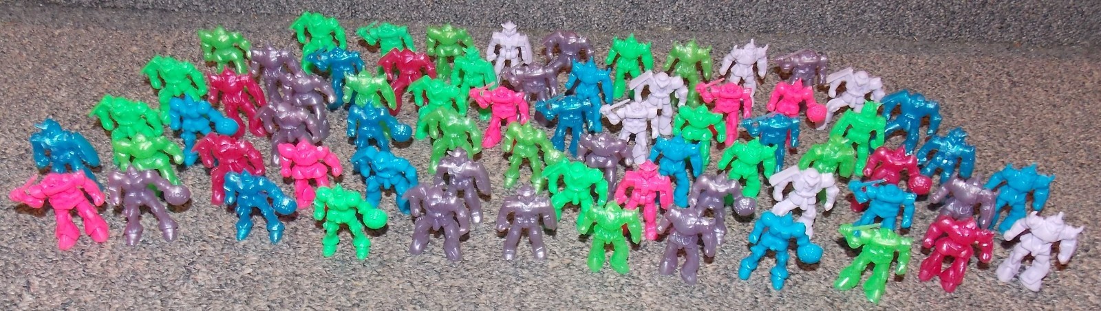 Rigo Lot of 69 Mini Gundam Figures Rigo Lot of 69 Mini Gundam Figures