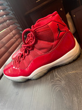 Size 13 - Jordan 11 Retro High Win Like '96. Red color. 