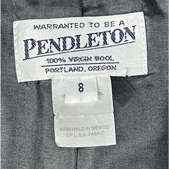 Pendleton One button Short Houndstooth Lightweigh… - image 6