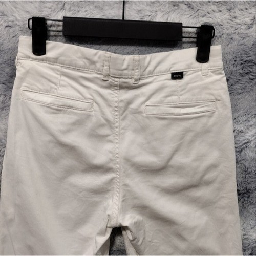 Zara Bermuda Shorts Kids 10 White Pockets Comfy Casual Beach Vacation Uniform - Picture 3 of 6