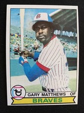1979 TOPPS BASEBALL CARD ATLANTA BRAVES #85 GARY MATTHEWS  NMMT FREE SHIPPING!