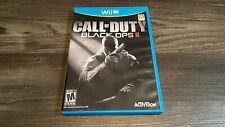 Call of Duty: Black Ops II Nintendo Wii U Game Complete With Manual Tested