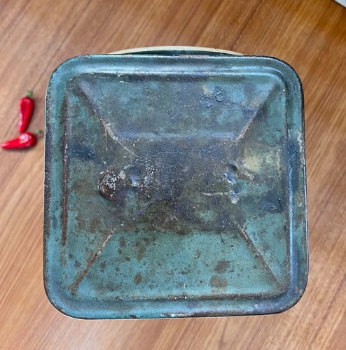 VTG American Steel Products Co. Farmhouse Decor Gray Metal Scale 24 Lbs -Works - Picture 9 of 10