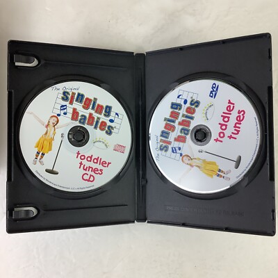 nissy　CD&DVD Singing Babies: Toddler Tunes (DVD, 2002, Includes Bonus CD