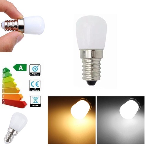 1X 10X E14 2W LED Light Bulbs AC 110-260V DC12V 24V for Refrigerator White Lamp - Picture 10 of 12