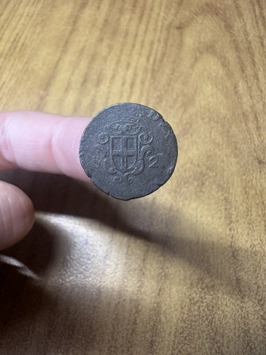 ANTIKE MÜNZE GENUA PARPAGLIOLA 2 GELD PL