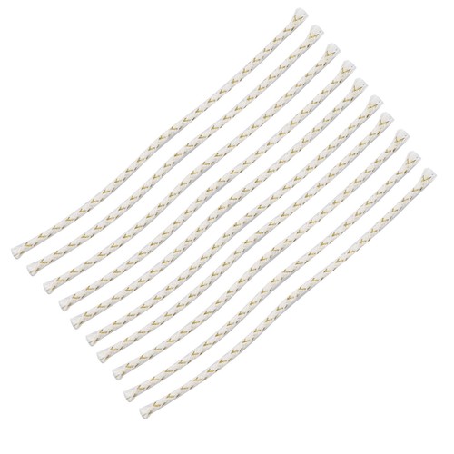 Lot of 10Pcs Copper Wire Cotton Core Wicks Thread in Dispenser For Oil Lighters