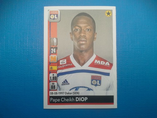 Panini Fußball 2018-19 2019 Nr.187 Papst Scheich Diop Olympique Lyon