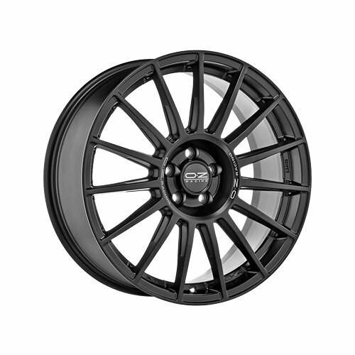 OZ RACING SUPERTURISMO DAKAR MATT SCHWARZ SILV BUCHSTABE ALURAD 20X10 ET19 5X112 - Bild 1 von 1