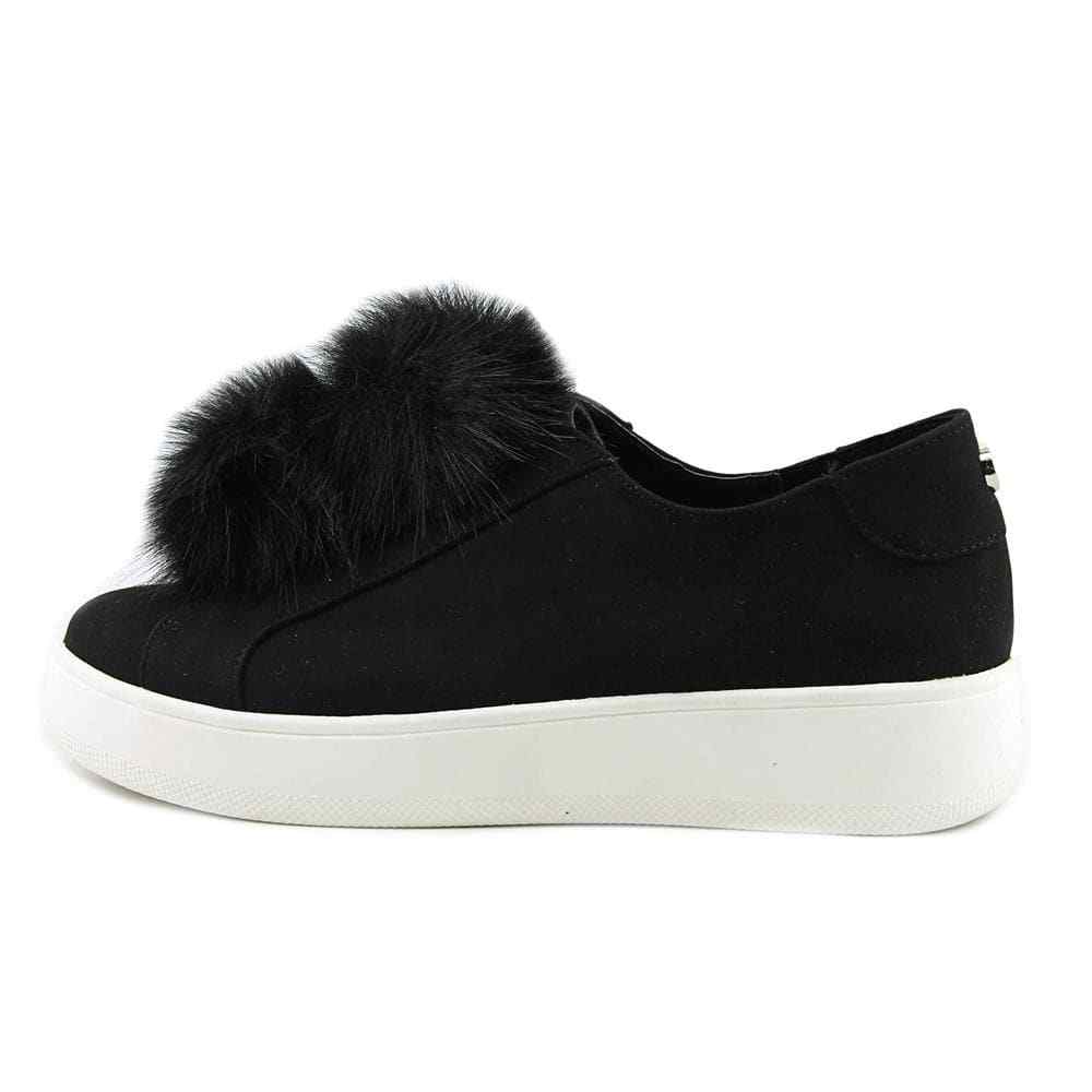 Steve Madden Womens Furlie Fabric Low Top Slip On Fashion, Black, Size 6.0 Steve Madden Womens Furlie Fabric Low Top Slip On Fashion, Black, Size 6.0