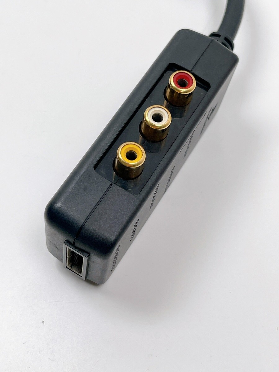 SONY PS2 Official RCA AV ADAPTOR S Video terminal SCPH-10130