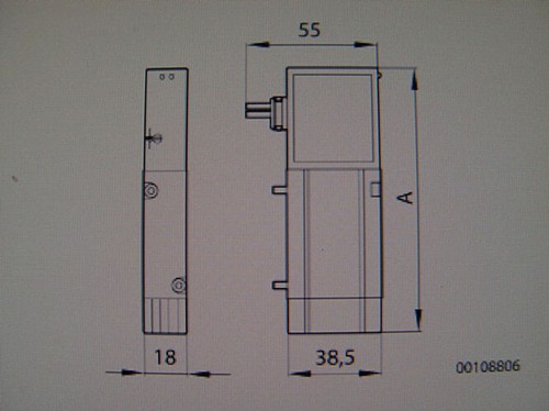 Bosch 0820045151 Ventilträgersystem 2 x 3/2 Wegeventil Ventil Trägersystem 02PA - Picture 3 of 3